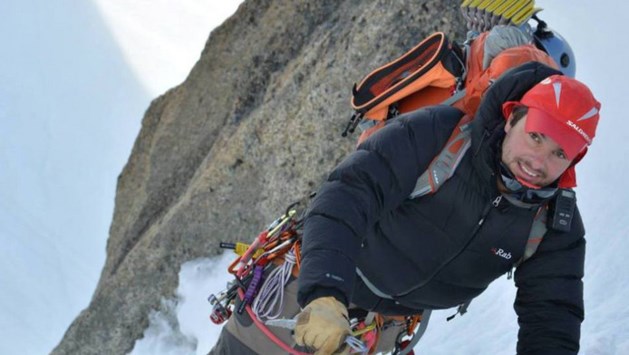 Deel helm bergbeklimmer Wilson gevonden