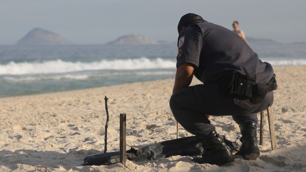 Lichaamsdelen aangespoeld op Olympisch strand Rio
