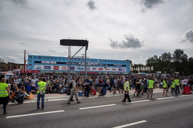 Toegangsweg naar terrein Pukkelpop afgesloten - De Limburger