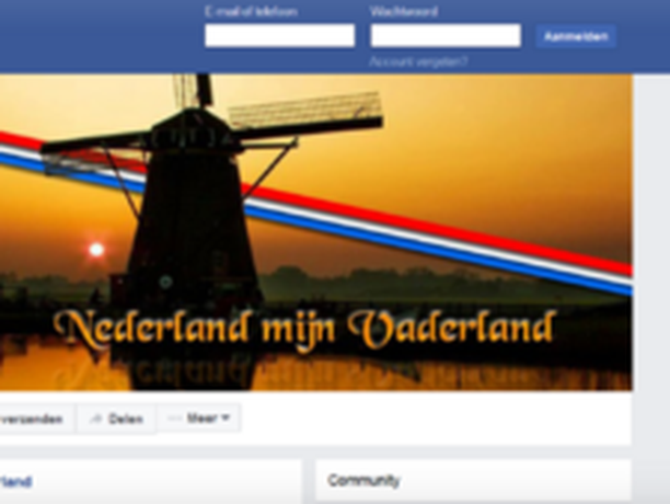Facebook zet nationalistische site maand op zwart