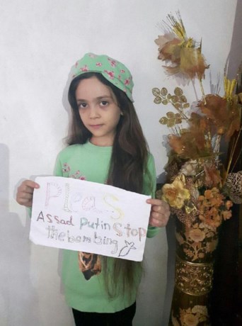 Twittermeisje Bana (7) uit Aleppo is verdwenen