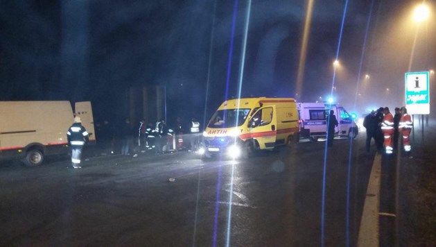 Bewusteloze vluchtelingen in busje gevonden