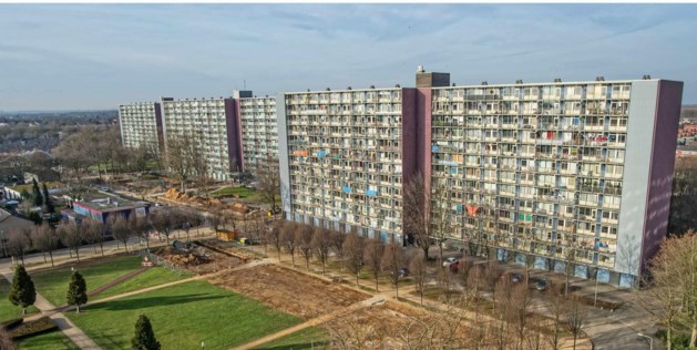 Sloop dreigt voor Eisenhowerflat in Sittard