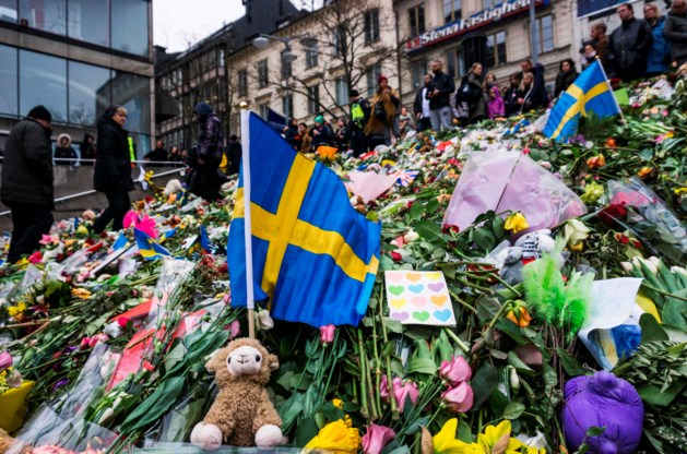 Vijfde dode door aanslag Stockholm