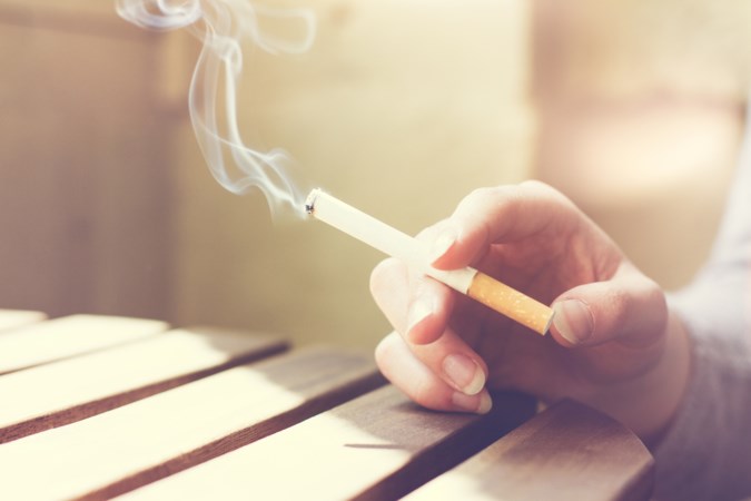'Eet gerust terwijl ik rook'