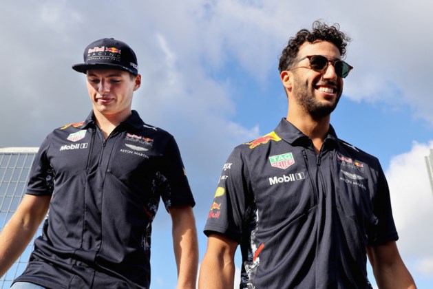 Ricciardo verrast door verlenging contract Verstappen