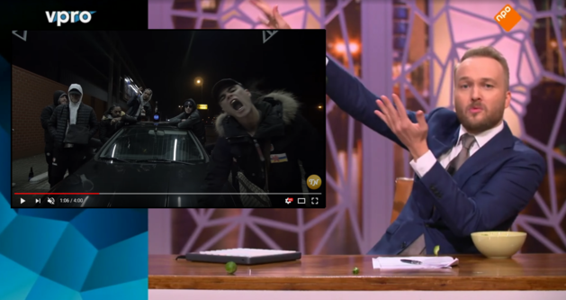 Arjen Lubach gaat los op muziek Venlose rappers