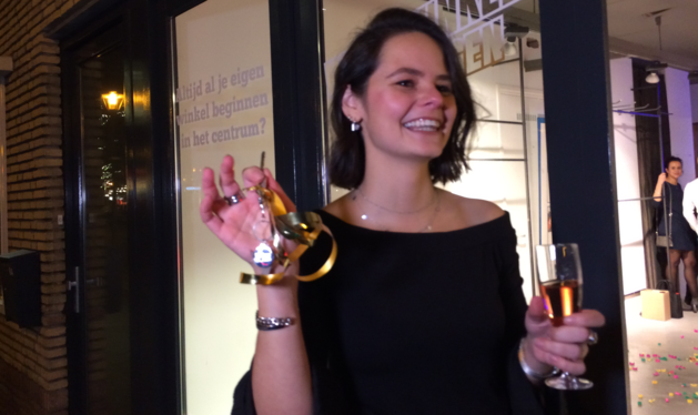 Tassenverkoopster wint gratis winkel in hartje Panningen