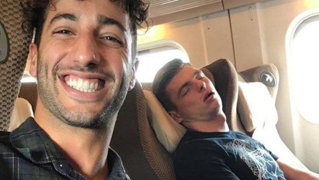 Verstappen volgt handjevol collega's op instagram en dit zijn ze
