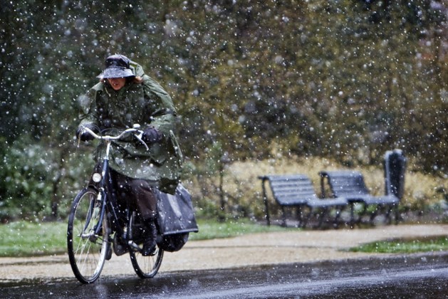 Van 'lenteweer' naar sneeuw binnen een vloek en een zucht