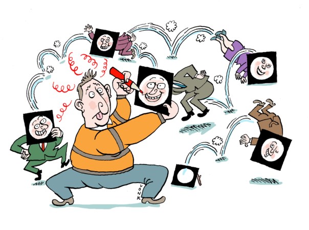 Het pluche plakt de politici aan hun kont