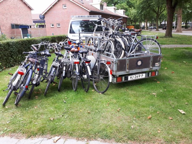 Politie ontdekt huis met tientallen gestolen fietsen