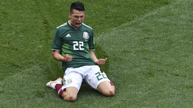 Zeperd voor wereldkampioen Duitsland tegen Mexico