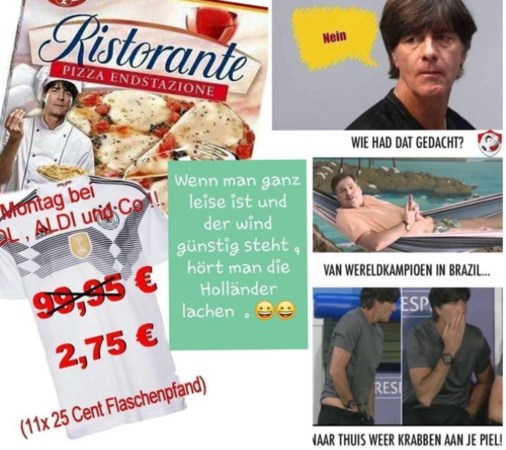 Schadenfreude: waarom genieten we zo van de uitschakeling van Duitsland?