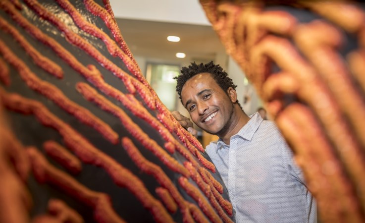 Yohannes (29) vluchtte met de dood als bagage