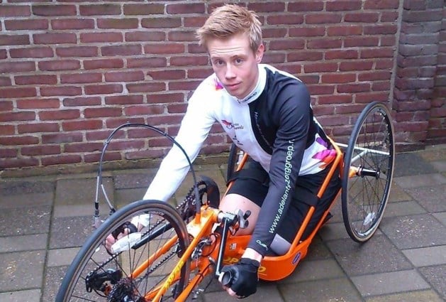 Heerlense handbiker geselecteerd voor WK