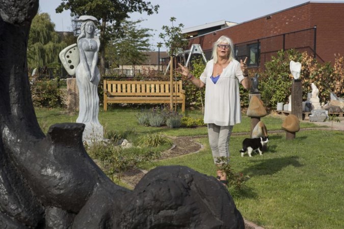 In Thorn ontstaat dankzij Martine een beeldenlaan