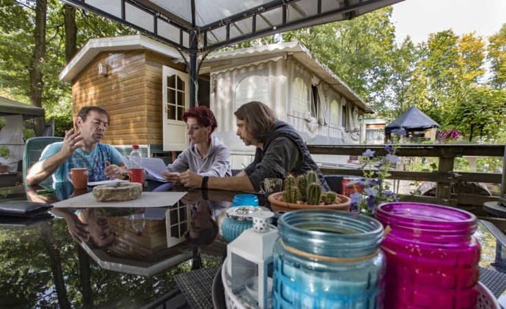 Helemaal in stress en angst op de camping