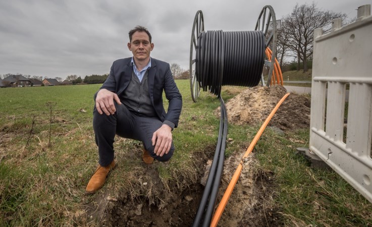 Glasvezelnet in Schinveld stuit op grens