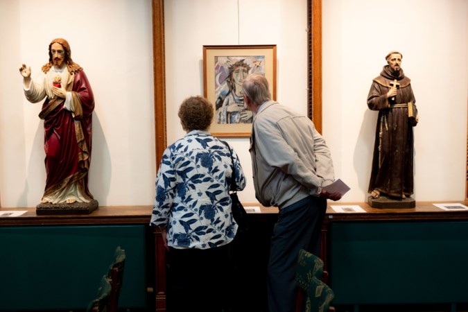 Heiligen onder de hamer op veiling van klooster Wittem