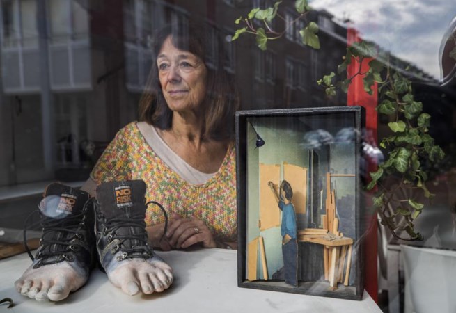 Werk van zieke 'geheime' kunstenaar voor het laatst te zien