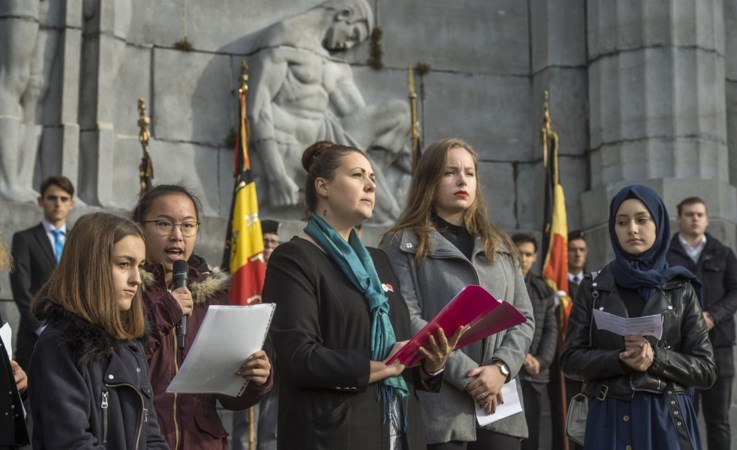 Limburgse scholieren bij WO I-herdenking: 'Hier steken ze veel meer van op'