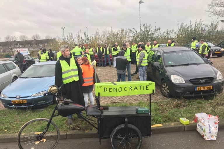 Protest ‘gele hesjes’ in Maastricht verloopt rustig