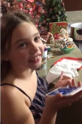 Meisje (7) na uitglijder Trump: ik geloof nog steeds in kerstman