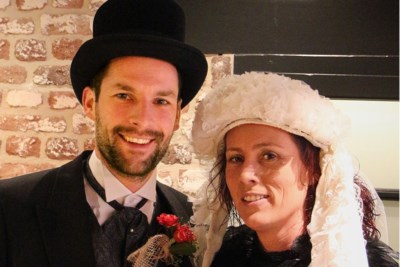 Erik En Joyce Vormen Boerenbruidspaar Beringse Kuus De