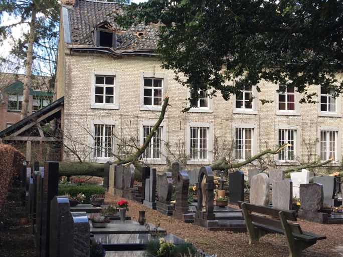 Honderden meldingen van stormschade in Limburg