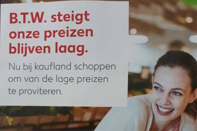 Folder van Duitse supermarkt stikt van de taalfouten