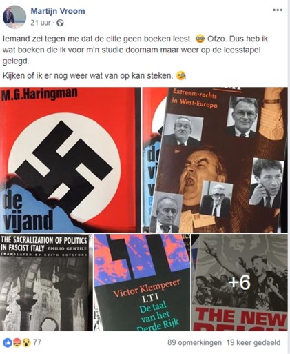 Burgemeester onder vuur na ‘nazi-bericht’ op Facebook