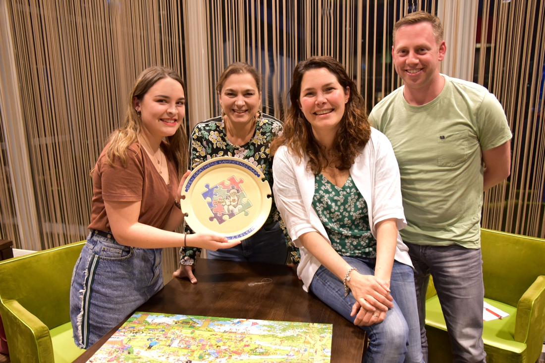 Eerste legpuzzelwedstrijd in Grathem smaakt naar meer - De Limburger