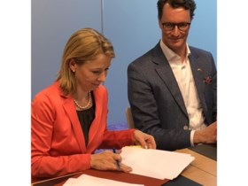 Staatssecretaris wil treinverbinding Düsseldorf-Eindhoven op termijn doortrekken tot Den Haag