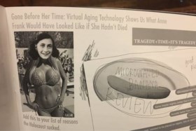 Satirisch studentenblad gaat grof de fout in met bewerkte foto ‘sexy’ Anne Frank
