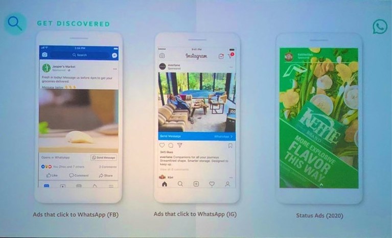 WhatsApp krijgt vanaf volgend jaar advertenties: zo gaat het eruit zien