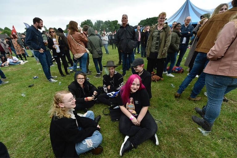 Urpop houdt het vrijwel droog