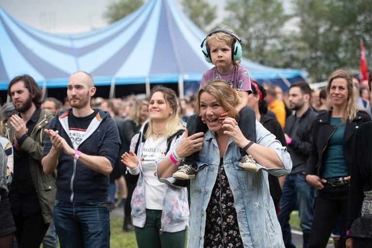 Urpop houdt het vrijwel droog