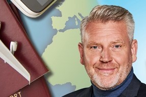 ‘Het wachten is nog op de groet ‘Vakantieman, gezellig hè?’’