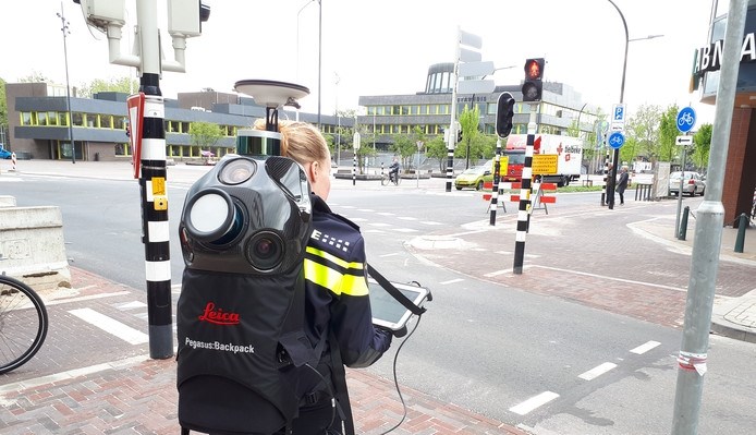 Nieuw snufje van de politie zit in een rugzak