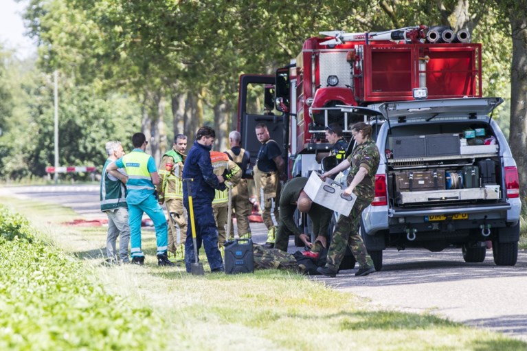Rokend explosief in berm is oude vliegtuigbom uit WO II