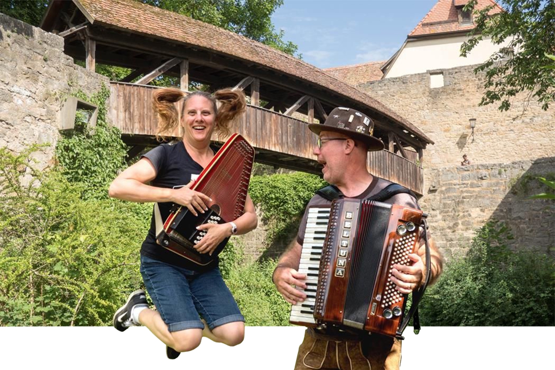 Heuvellandzumba, uitgevoerd door twee Texanen op een ...