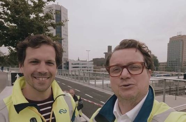 NS gaat treinstations met drones inspecteren