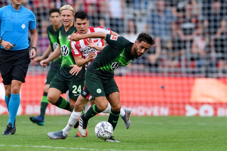 PSV onderuit tegen Wolfsburg in laatste test voor CL