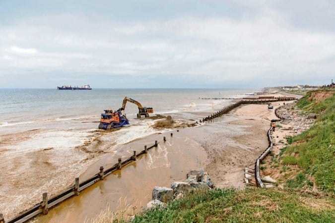 Brits broertje Nederlandse zandmotor beschermt kust