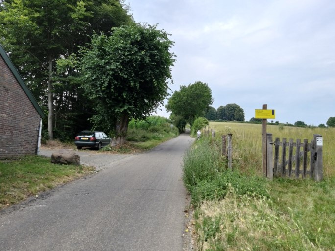Caravans mogen niet meer over de steile Bergweg in Gulpen