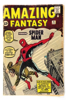 Debuut van Spider-Man onder de hamer