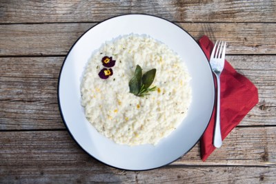 Echt Italiaans Vegetarische Risotto Met Mascarpone Rozemar De Limburger Mobile