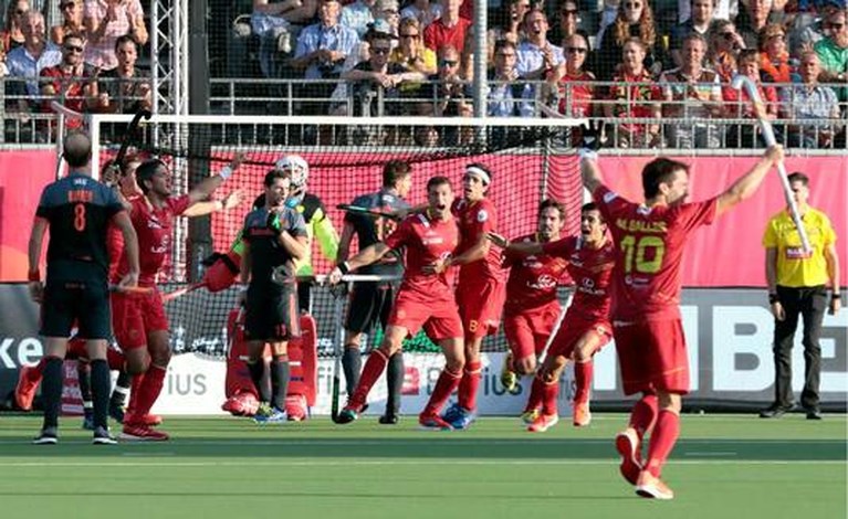 Nederland uitgeschakeld in halve finale EK hockey