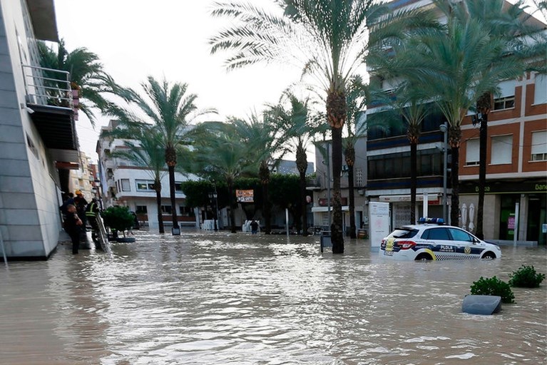 Nederlander vermist in Spanje: meegesleurd bij overstromingen